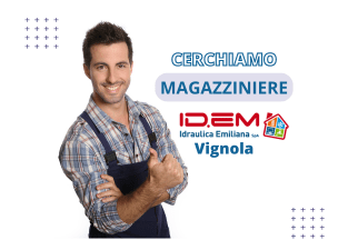 NUOVA OPPORTUNITÀ LAVORATIVA: MAGAZZINIERE